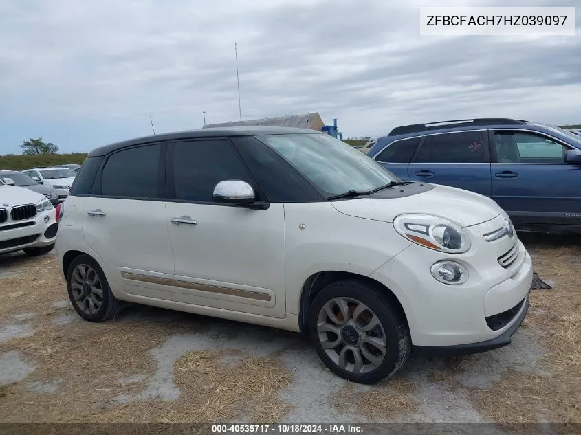 ZFBCFACH7HZ039097 2017 Fiat 500L Lounge