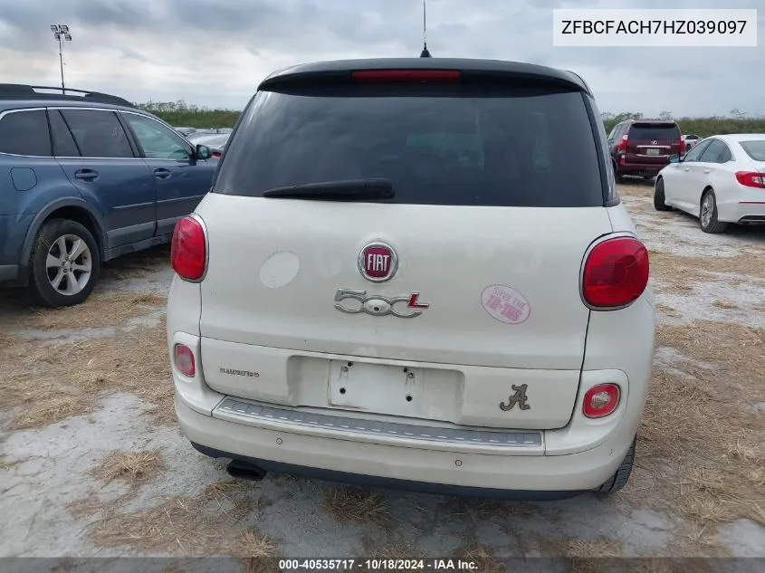 ZFBCFACH7HZ039097 2017 Fiat 500L Lounge