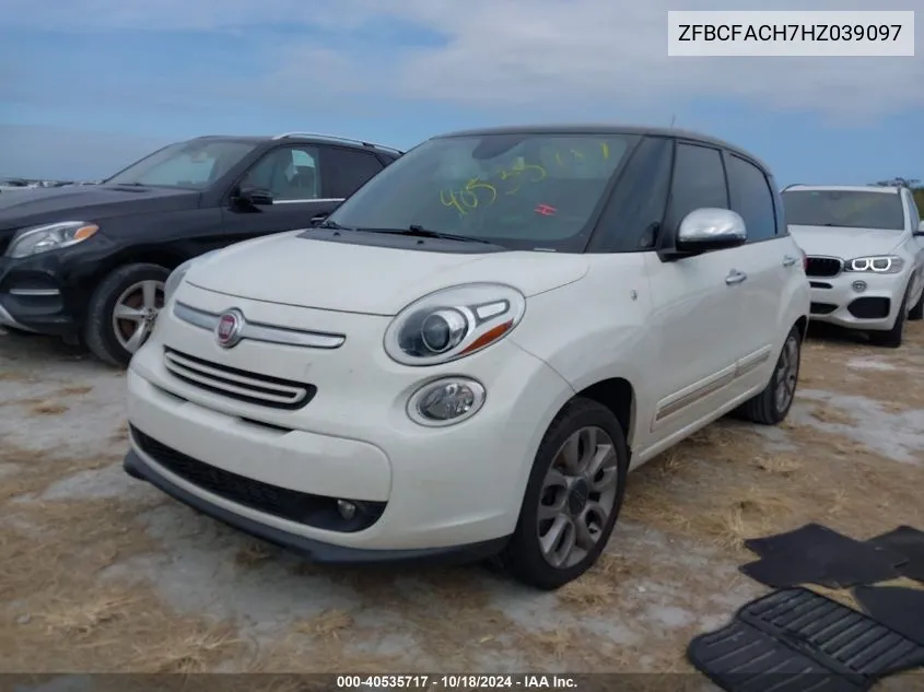 ZFBCFACH7HZ039097 2017 Fiat 500L Lounge