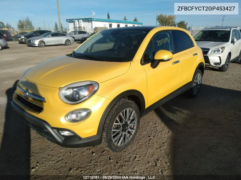 ZFBCFYCT2GP453427 2016 Fiat 500X Trekking