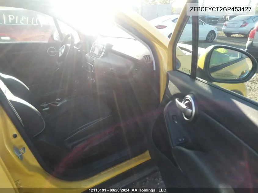 ZFBCFYCT2GP453427 2016 Fiat 500X Trekking