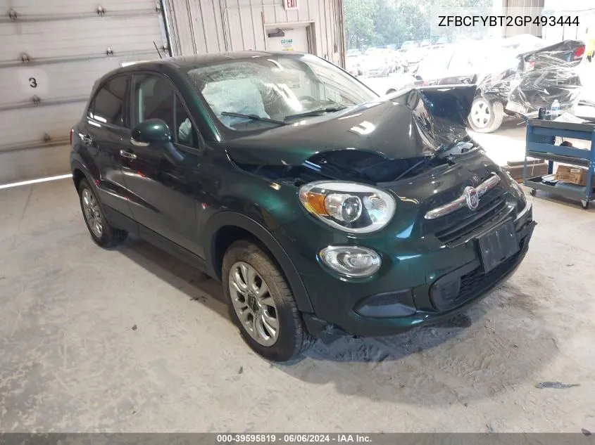 ZFBCFYBT2GP493444 2016 Fiat 500X Easy