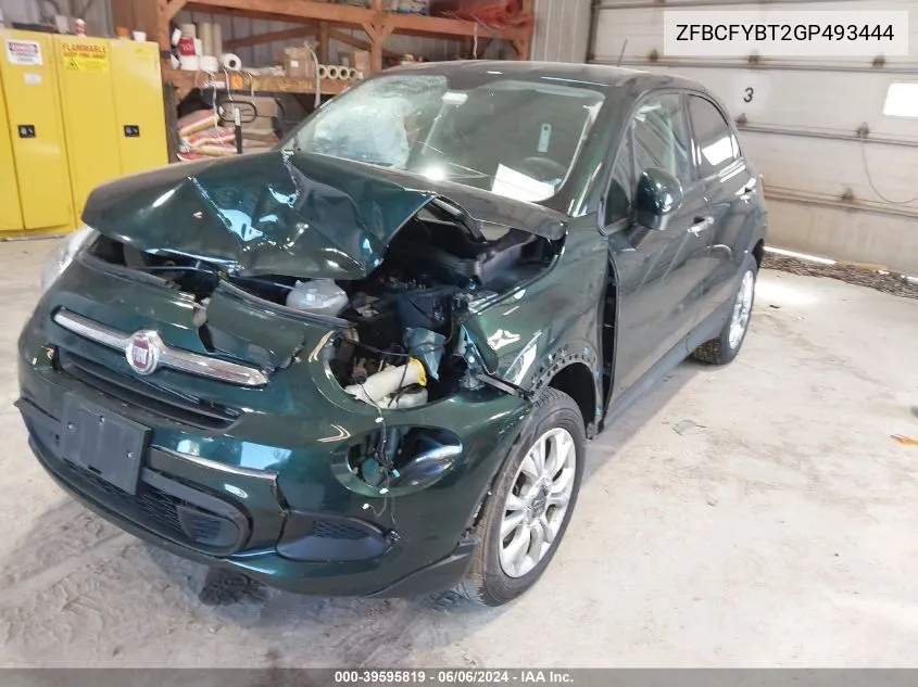 ZFBCFYBT2GP493444 2016 Fiat 500X Easy