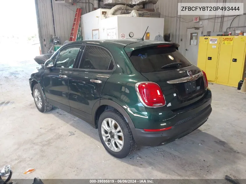 ZFBCFYBT2GP493444 2016 Fiat 500X Easy