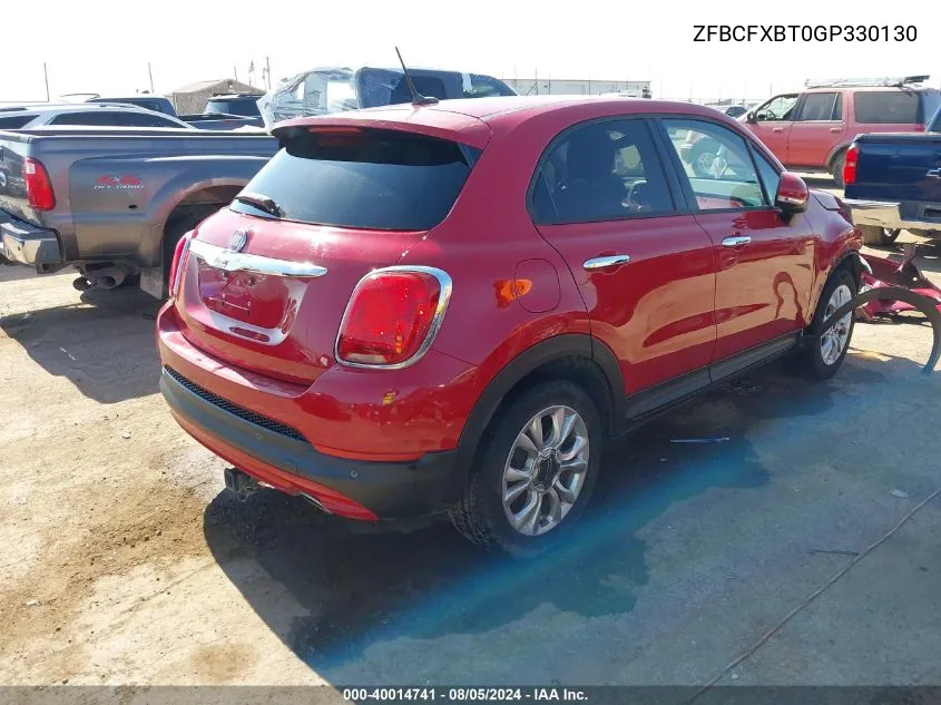 ZFBCFXBT0GP330130 2016 Fiat 500X Easy