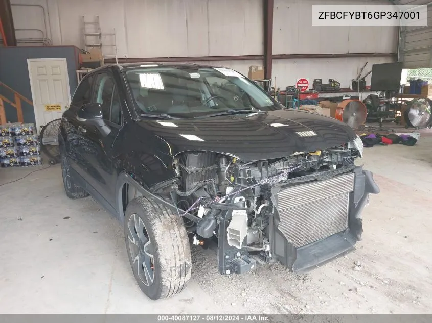 ZFBCFYBT6GP347001 2016 Fiat 500X Easy