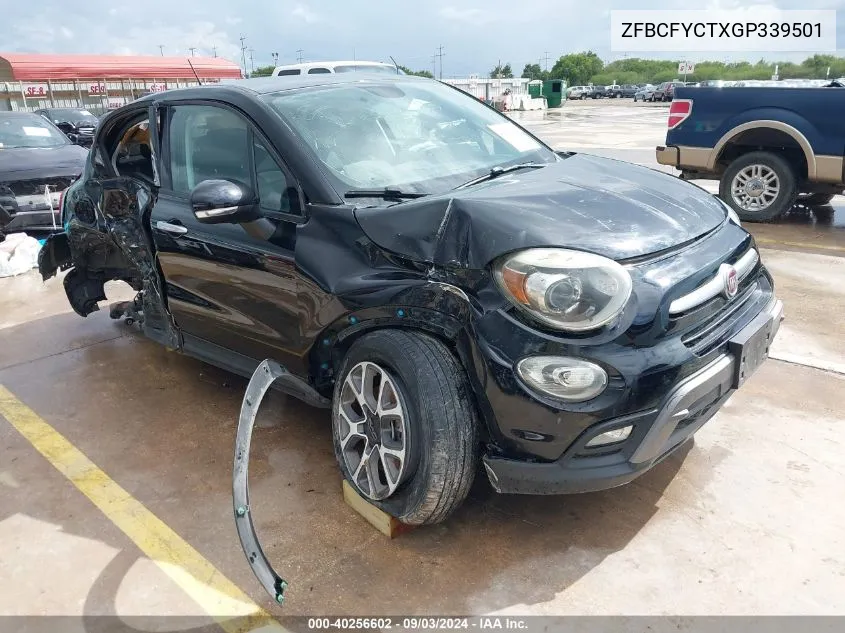 2016 Fiat 500X Trekking VIN: ZFBCFYCTXGP339501 Lot: 40256602