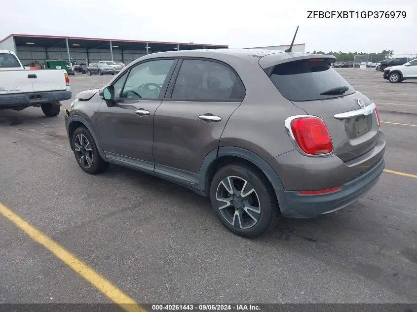 ZFBCFXBT1GP376979 2016 Fiat 500X Easy