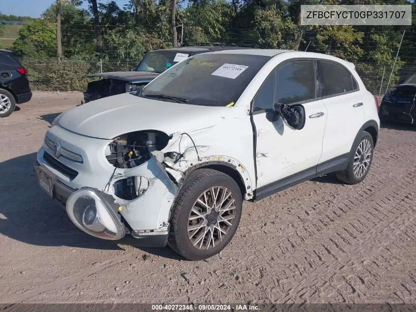 ZFBCFYCT0GP331707 2016 Fiat 500X Trekking