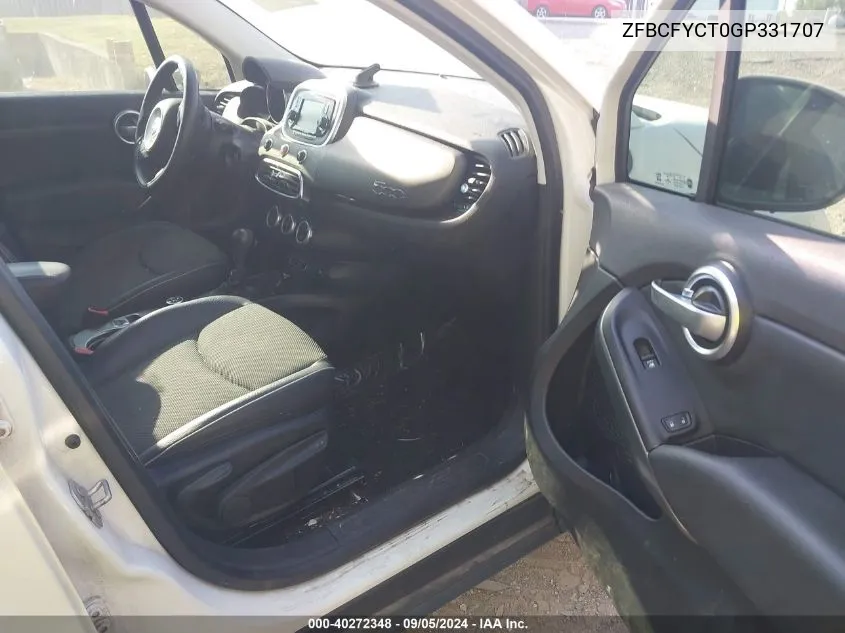 ZFBCFYCT0GP331707 2016 Fiat 500X Trekking