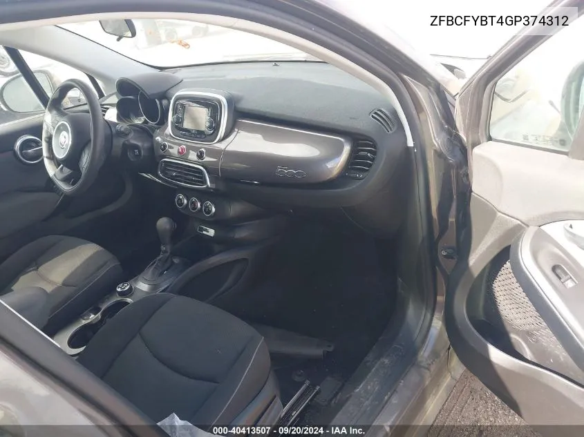 ZFBCFYBT4GP374312 2016 Fiat 500X Easy