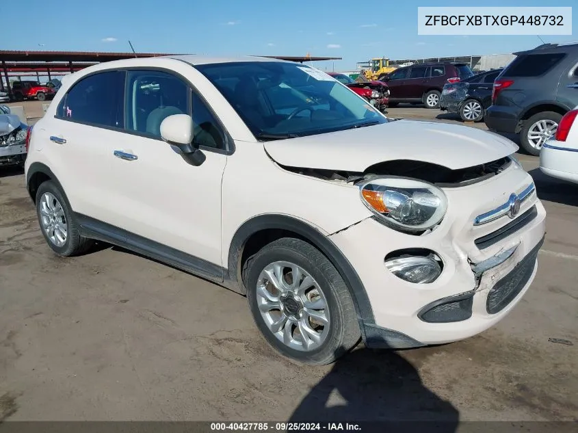 2016 Fiat 500X Easy VIN: ZFBCFXBTXGP448732 Lot: 40427785