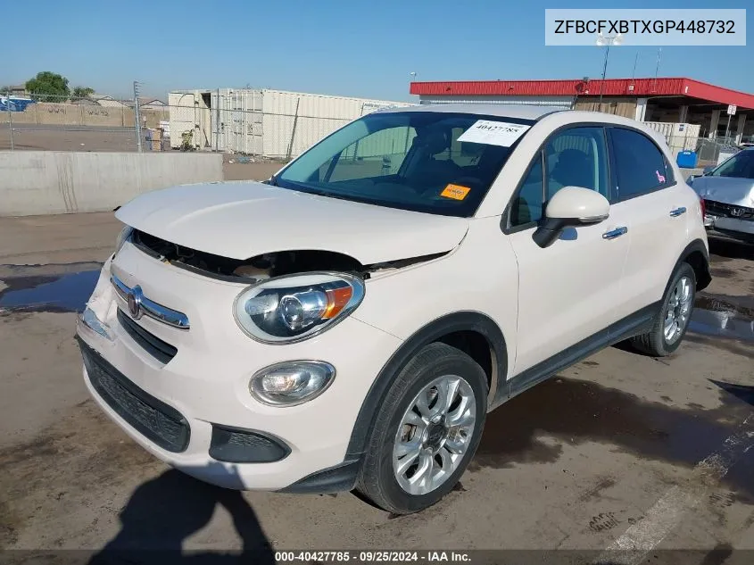 2016 Fiat 500X Easy VIN: ZFBCFXBTXGP448732 Lot: 40427785