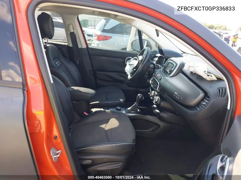 ZFBCFXCT0GP336833 2016 Fiat 500X Trekking