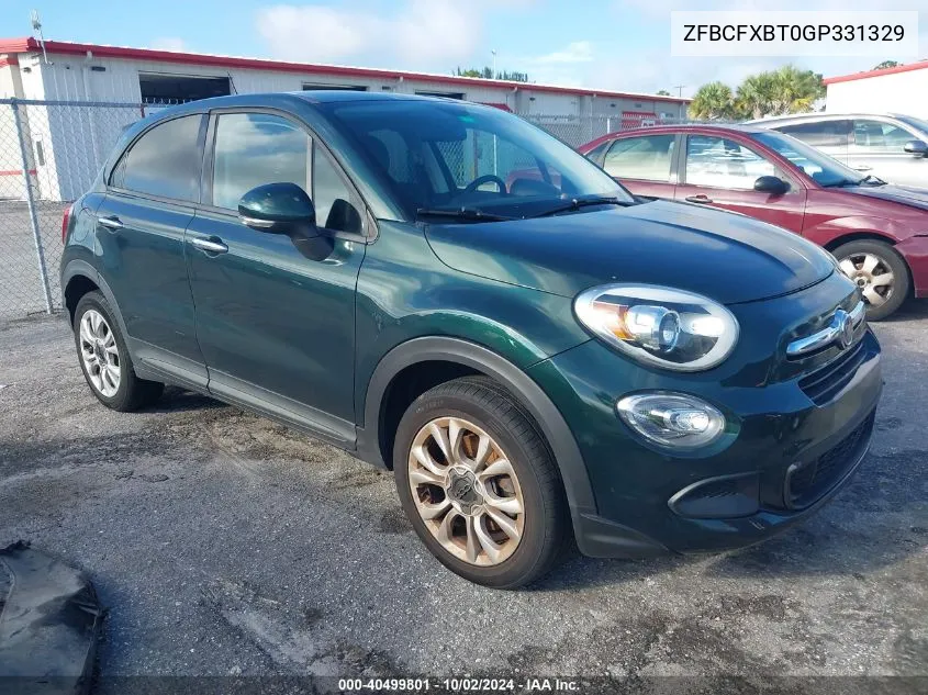 ZFBCFXBT0GP331329 2016 Fiat 500X Easy