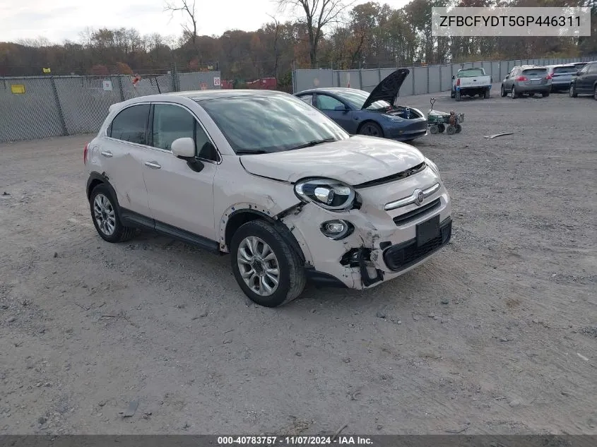 2016 Fiat 500X Lounge VIN: ZFBCFYDT5GP446311 Lot: 40783757