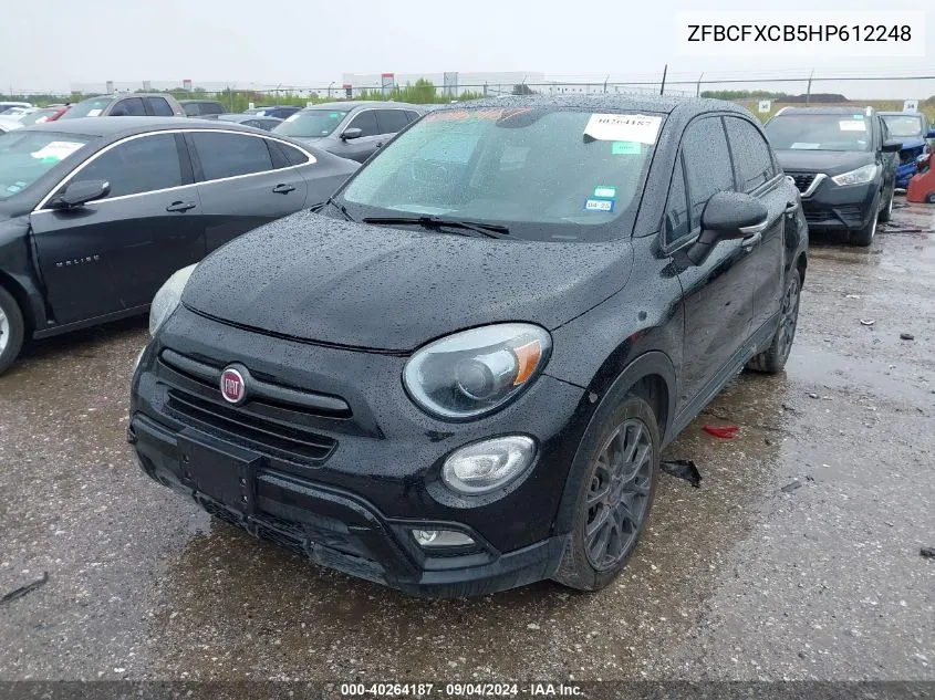 2017 Fiat 500X Urbana Fwd VIN: ZFBCFXCB5HP612248 Lot: 40264187