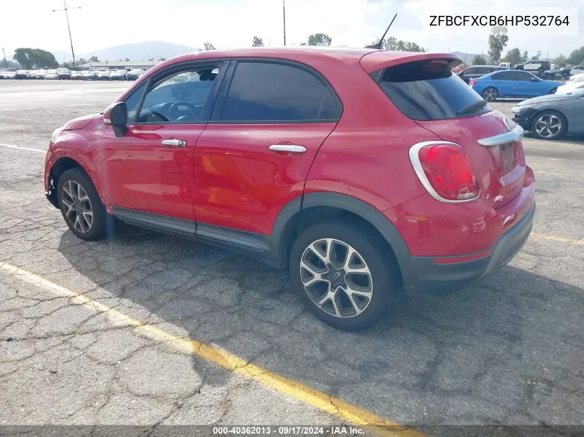 ZFBCFXCB6HP532764 2017 Fiat 500X Trekking Fwd