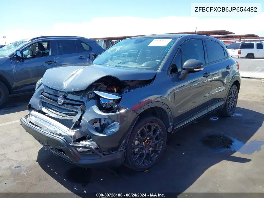 ZFBCFXCB6JP654482 2018 Fiat 500X Urbana Fwd