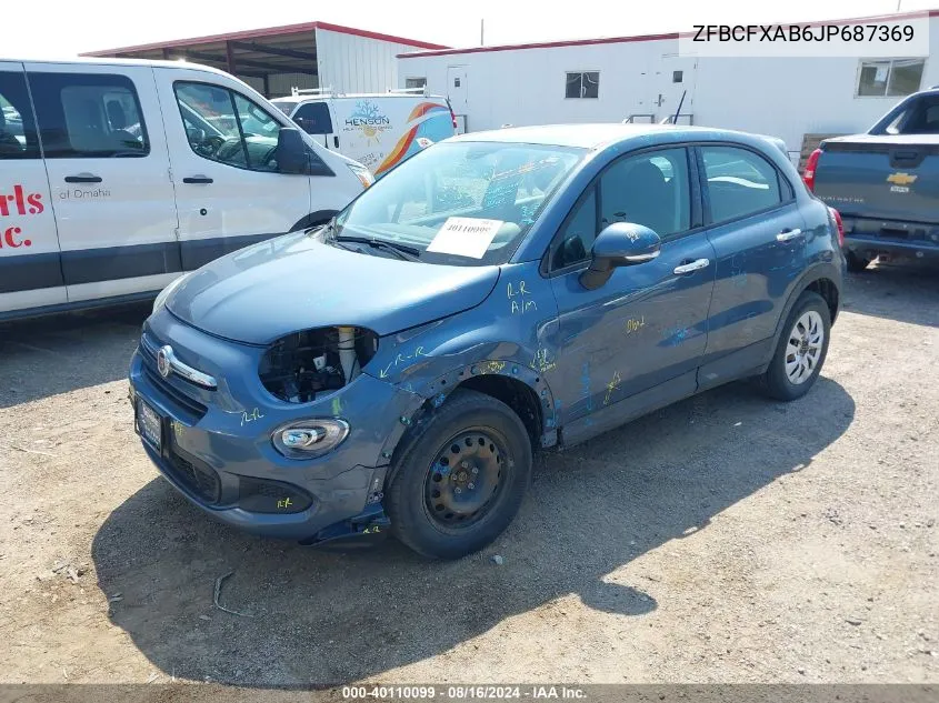 ZFBCFXAB6JP687369 2018 Fiat 500X Pop Fwd