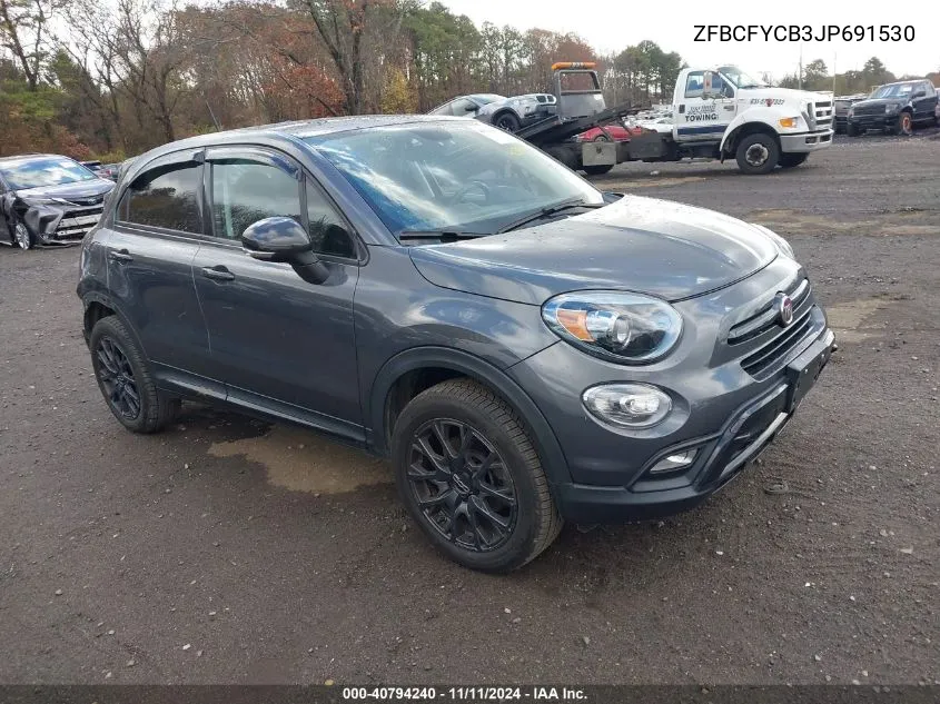 2018 Fiat 500X Urbana Awd VIN: ZFBCFYCB3JP691530 Lot: 40794240