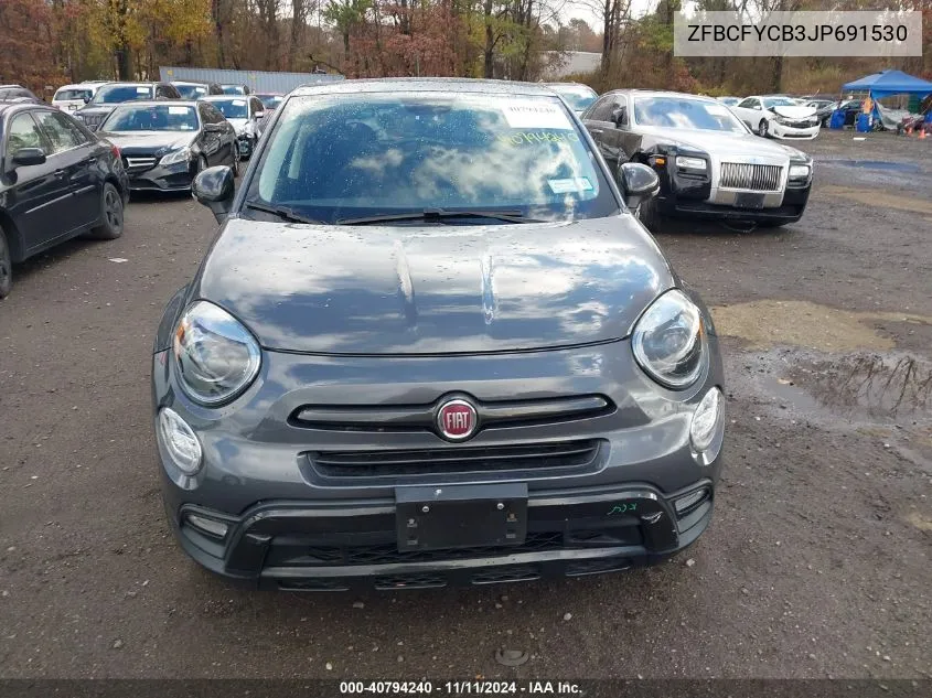 2018 Fiat 500X Urbana Awd VIN: ZFBCFYCB3JP691530 Lot: 40794240