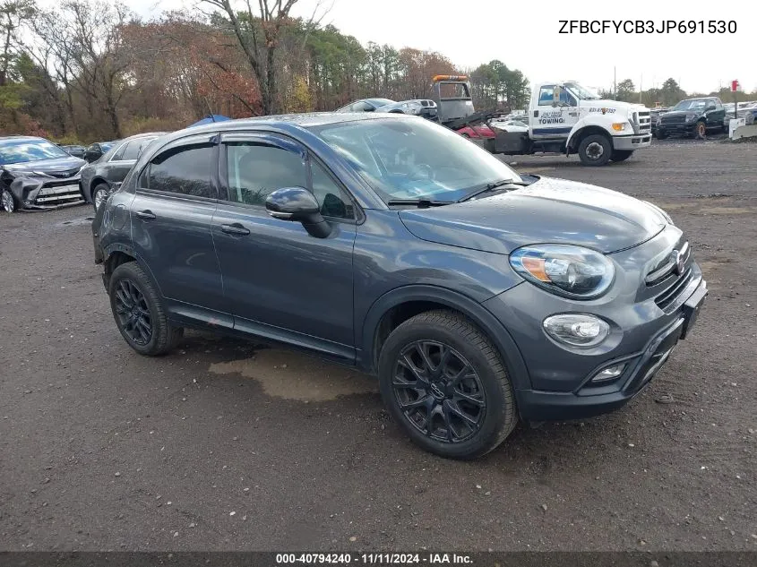 2018 Fiat 500X Urbana Awd VIN: ZFBCFYCB3JP691530 Lot: 40794240