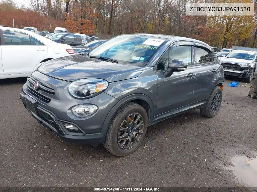 2018 Fiat 500X Urbana Awd VIN: ZFBCFYCB3JP691530 Lot: 40794240