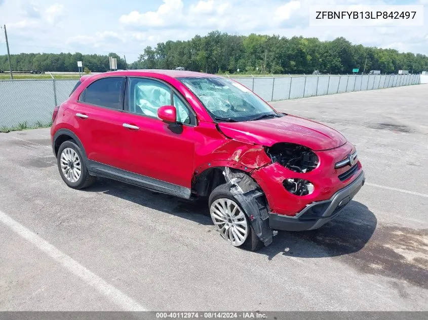 ZFBNFYB13LP842497 2020 Fiat 500X Trekking Awd