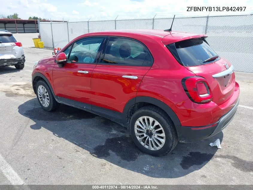 2020 Fiat 500X Trekking Awd VIN: ZFBNFYB13LP842497 Lot: 40112974