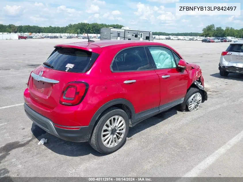 2020 Fiat 500X Trekking Awd VIN: ZFBNFYB13LP842497 Lot: 40112974