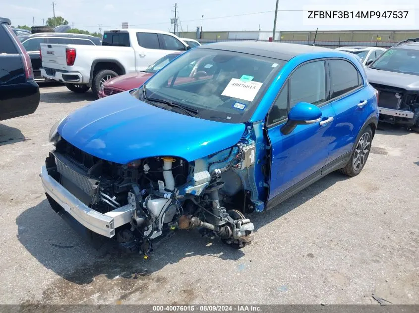 ZFBNF3B14MP947537 2021 Fiat 500X Trekking Awd