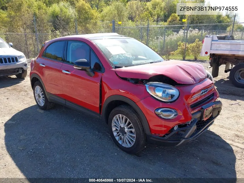 ZFBNF3B17NP974555 2022 Fiat 500X Trekking Awd