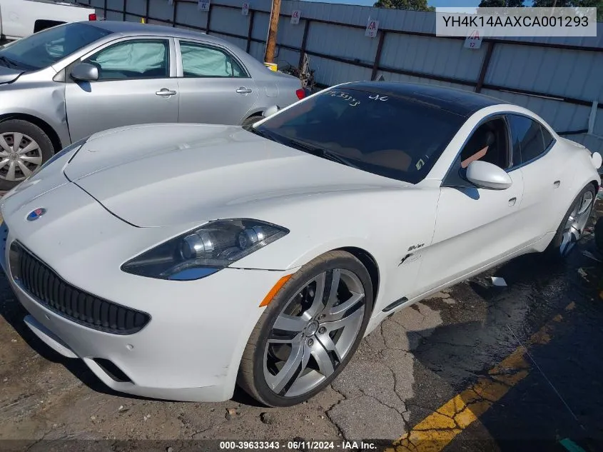 YH4K14AAXCA001293 2012 Fisker Karma Ecosport