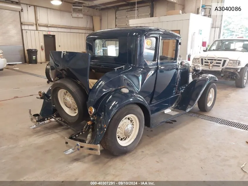 1930 Ford Model A VIN: A3040086 Lot: 40307291