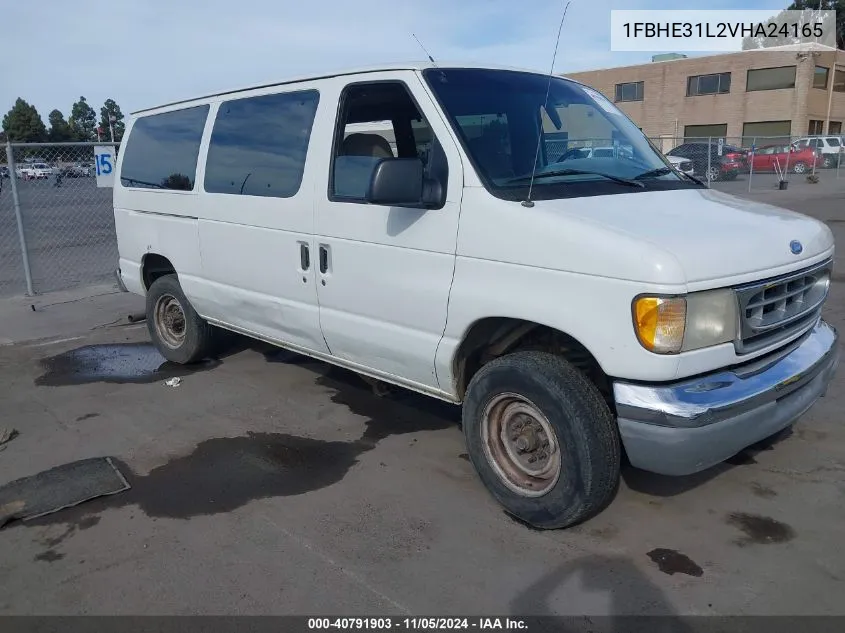 1997 Ford Club Wagon Xl/Xlt VIN: 1FBHE31L2VHA24165 Lot: 40791903