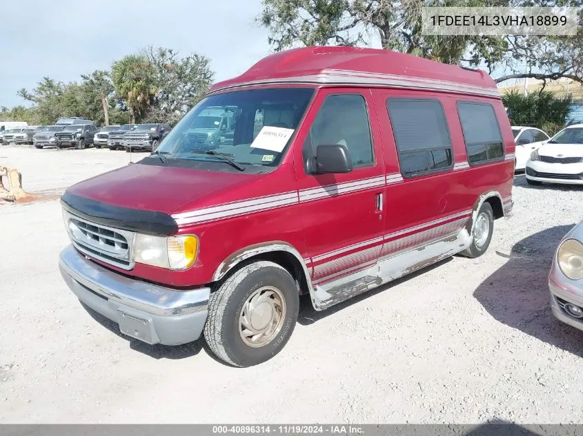 1997 Ford Econoline Stripped Chas Standard VIN: 1FDEE14L3VHA18899 Lot: 40896314