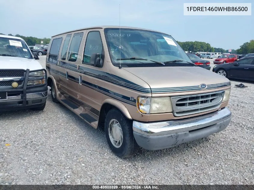 1998 Ford E-150 Recreational VIN: 1FDRE1460WHB86500 Lot: 40503329