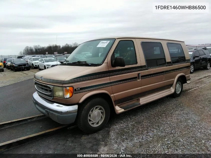 1998 Ford E-150 Recreational VIN: 1FDRE1460WHB86500 Lot: 40503329