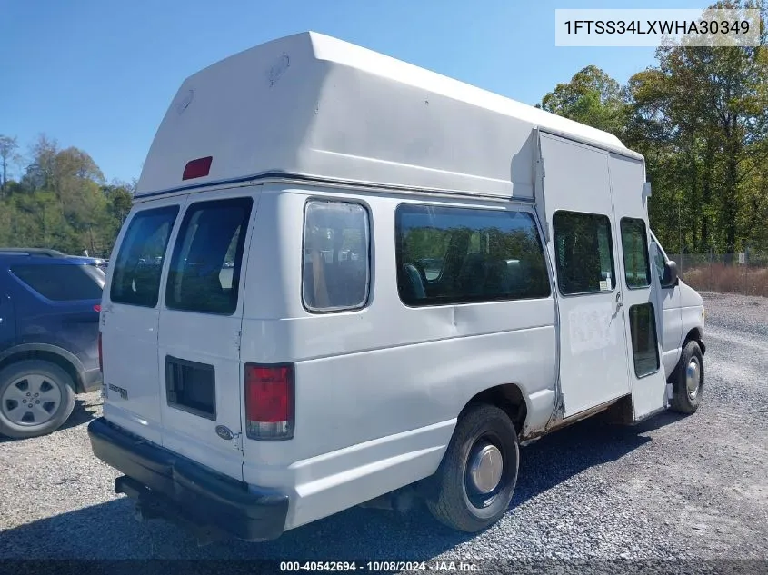 1FTSS34LXWHA30349 1998 Ford E-350 Commercial/Recreational