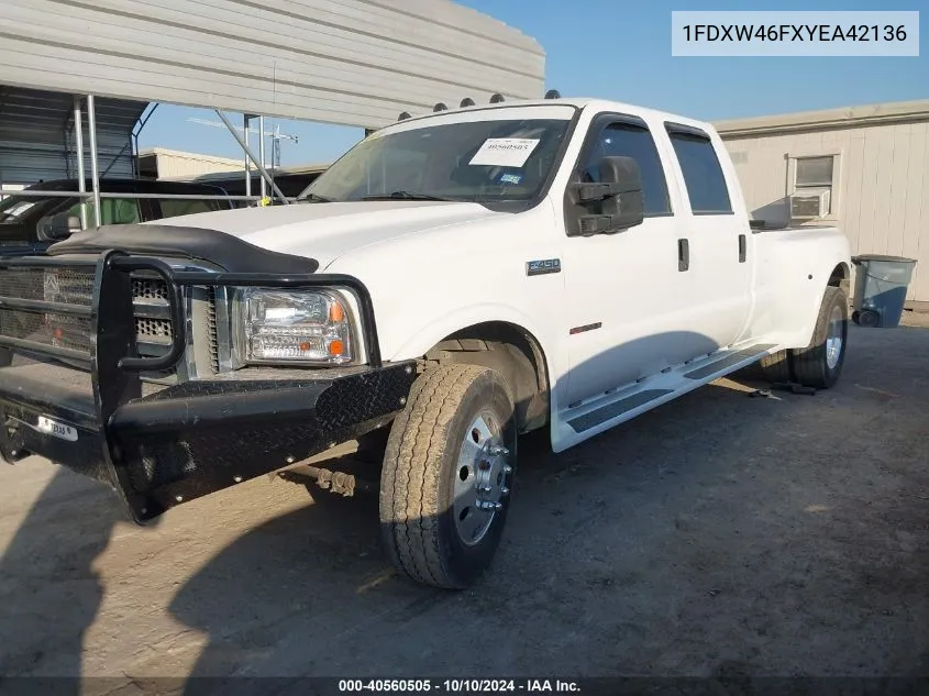 1FDXW46FXYEA42136 2000 Ford F-450 Chassis Lariat/Xl/Xlt