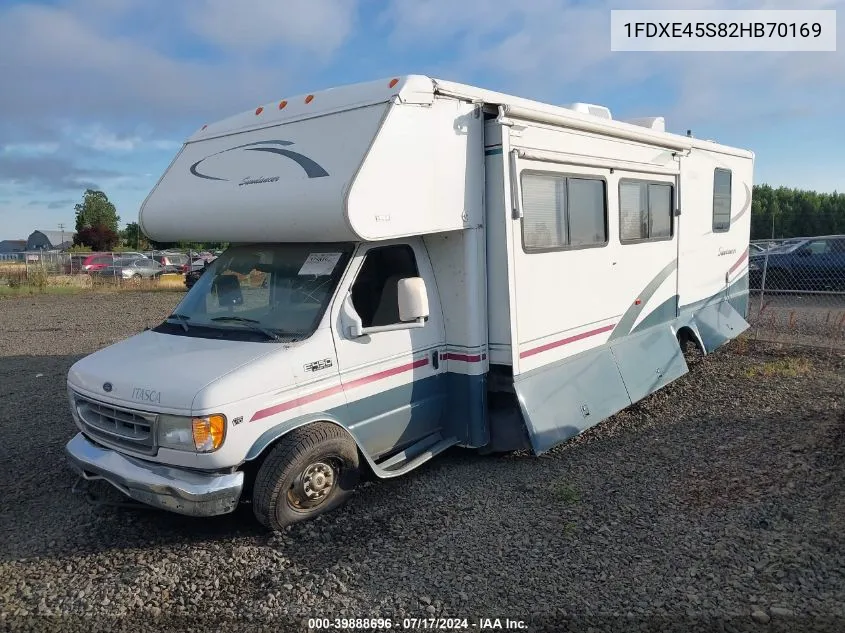 2002 Ford Econoline Commercial Cutaway Standard VIN: 1FDXE45S82HB70169 Lot: 39888696