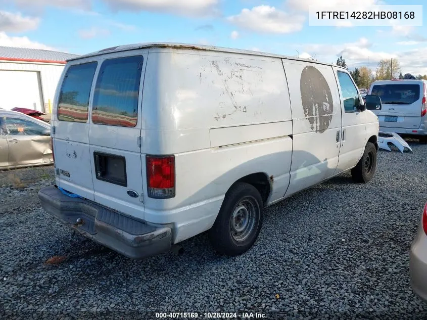 2002 Ford E-150 Commercial/Recreational VIN: 1FTRE14282HB08168 Lot: 40715169