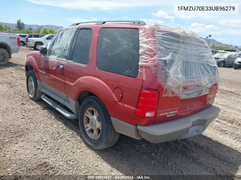 1FMZU70E33UB96279 2003 Ford Explorer Sport Xls/Xlt