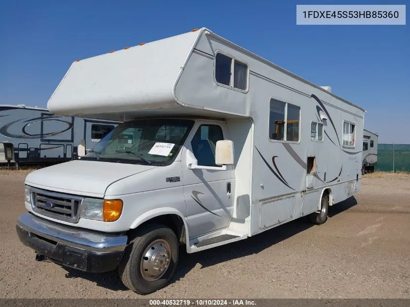 2003 Ford E-450 Cutaway Standard VIN: 1FDXE45S53HB85360 Lot: 40532719