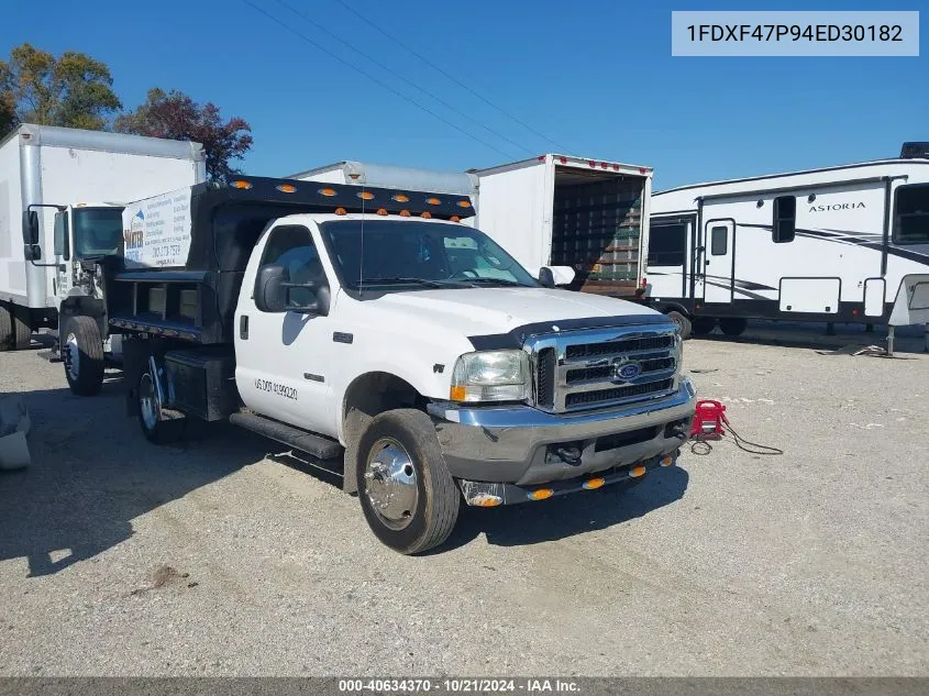 1FDXF47P94ED30182 2004 Ford F-450 Chassis Super Duty