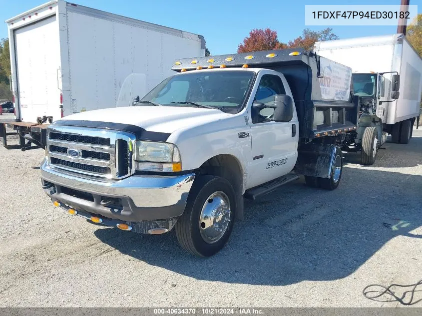 1FDXF47P94ED30182 2004 Ford F-450 Chassis Super Duty