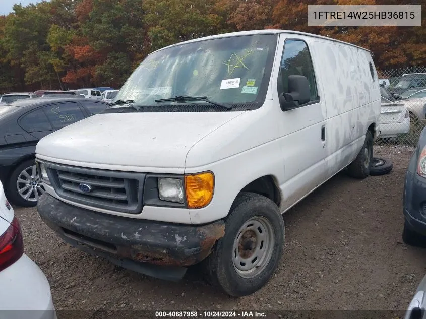 2005 Ford E-150 Commercial/Recreational VIN: 1FTRE14W25HB36815 Lot: 40687958