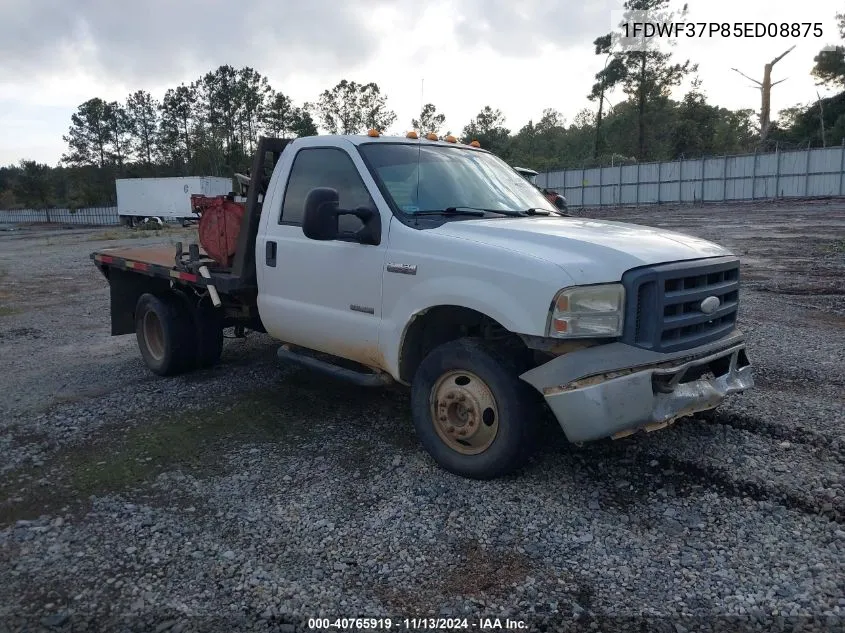 2005 Ford F-350 Chassis Xl/Xlt VIN: 1FDWF37P85ED08875 Lot: 40765919