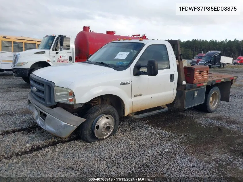 2005 Ford F-350 Chassis Xl/Xlt VIN: 1FDWF37P85ED08875 Lot: 40765919